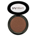 Powder Perfect Color pressed powder eyeshadow and blush in hot crossed bronze with glimmering, smooth texture in black compact
