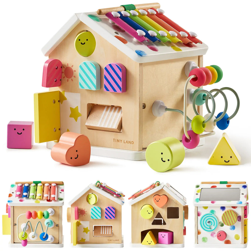 Tiny Land Montessori Play Box & Rainbow Activity Cube — product image 6 of 20