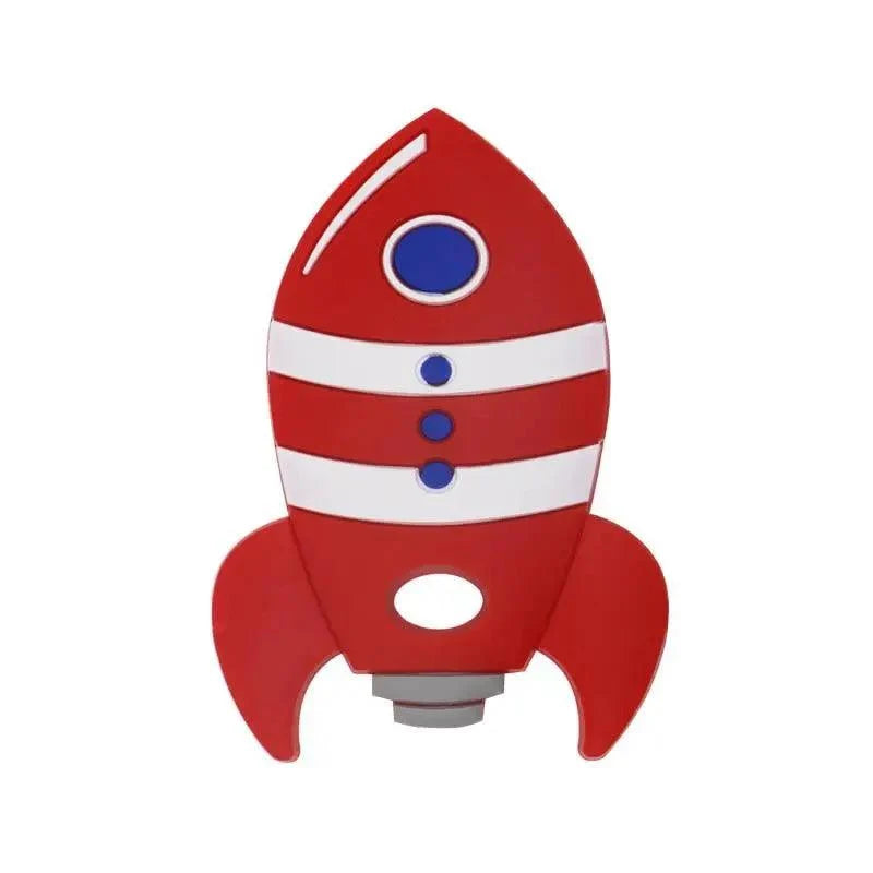 Rocket Silicone Baby Teether
