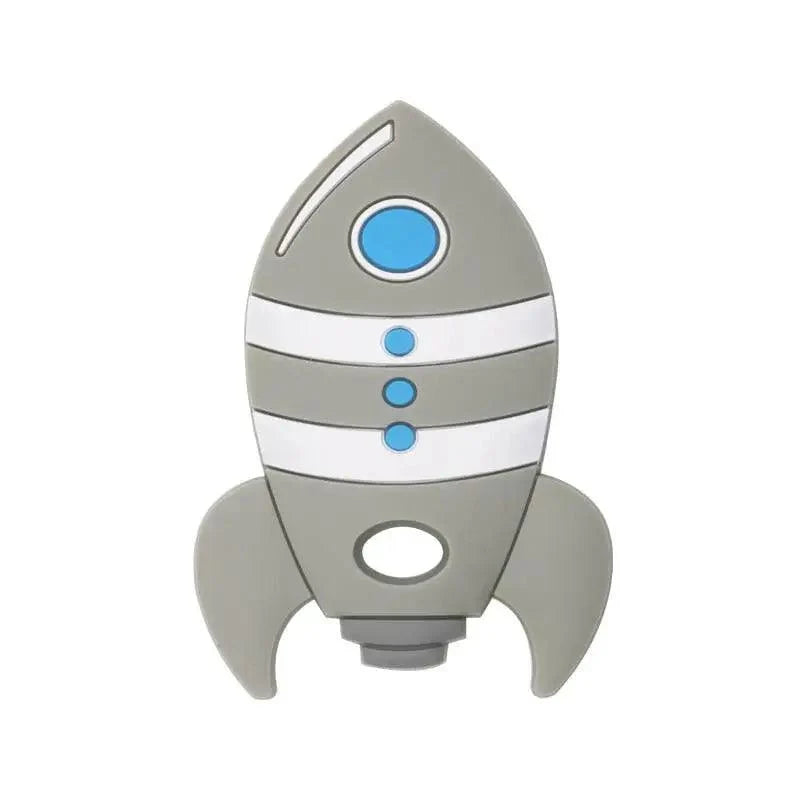 Rocket Silicone Baby Teether