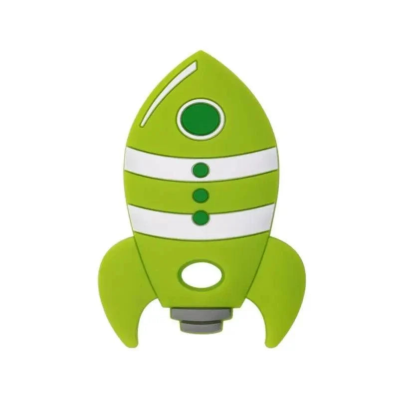 Rocket Silicone Baby Teether