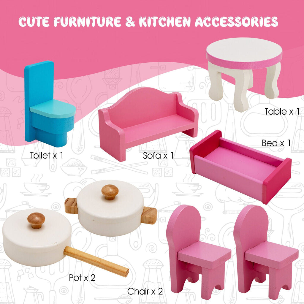 Little Chef 2-in-1 Kitchen & Dollhouse