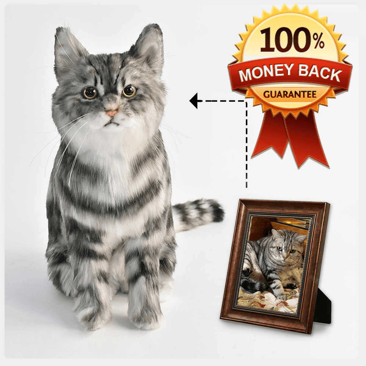 Custom Pet Plush from Photo – Memorial Keepsake for Dogs & Cats by Chongker, image 5 of 8