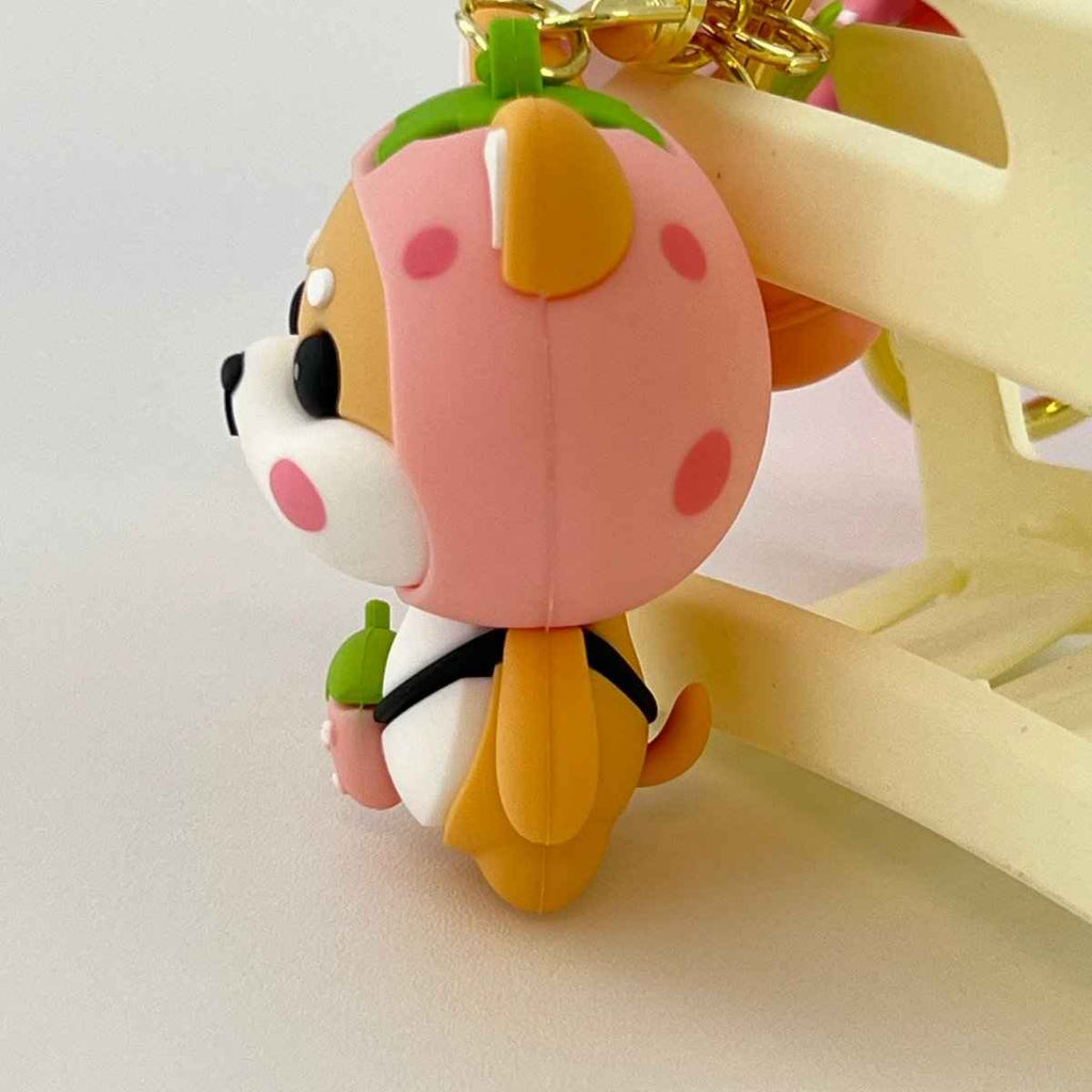 Strawberry Shiba Keychain — product photo 6 of 11