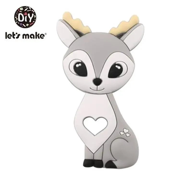 Animal Silicone Teether Pendant