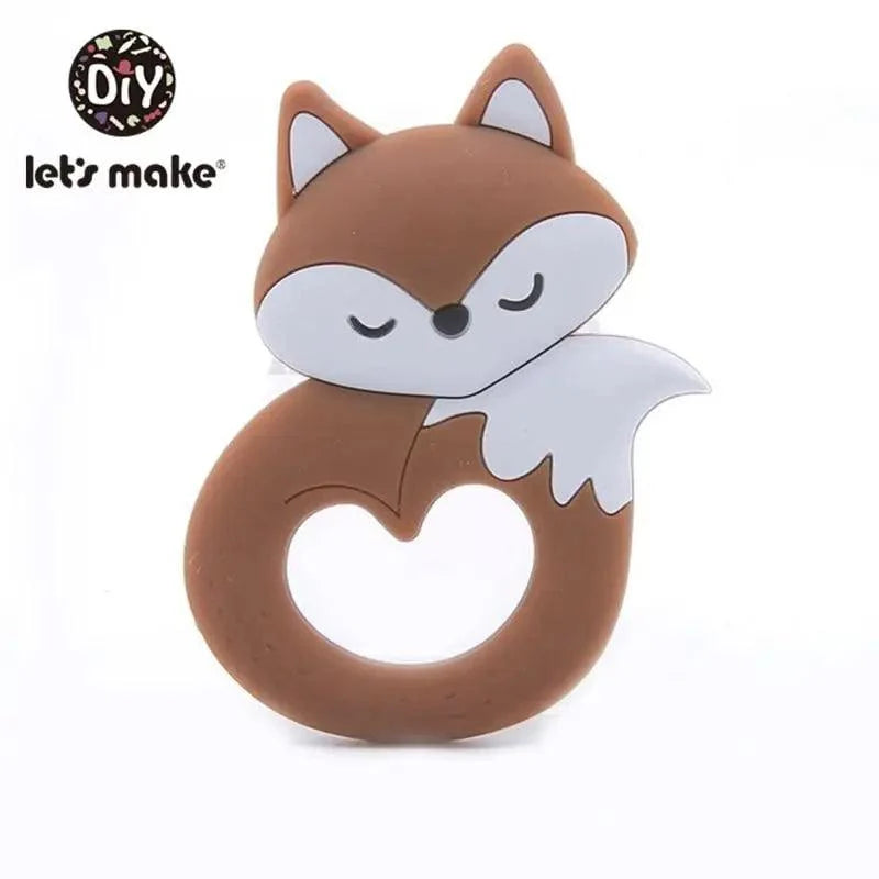 Animal Silicone Teether Pendant