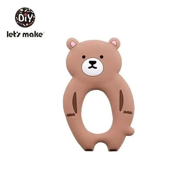 Animal Silicone Teether Pendant