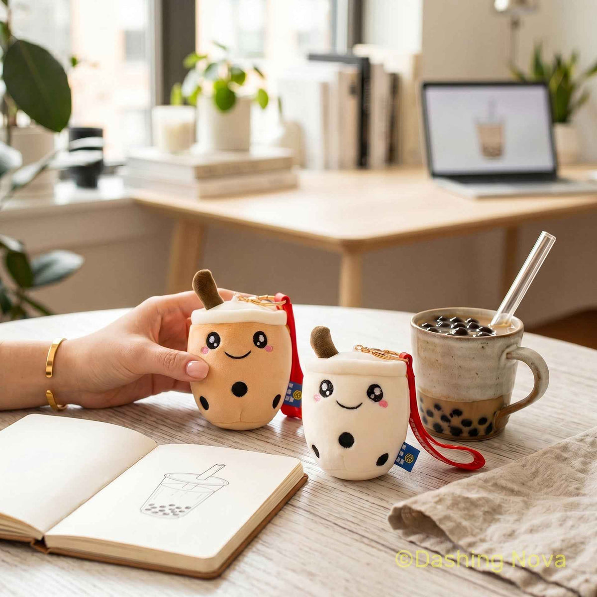 Boba Keychain 3-Pack — product photo 11 of 11