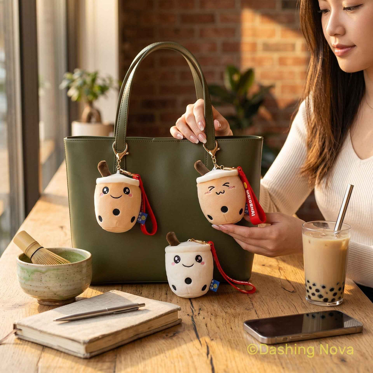 Boba Keychain 3-Pack — product photo 3 of 11