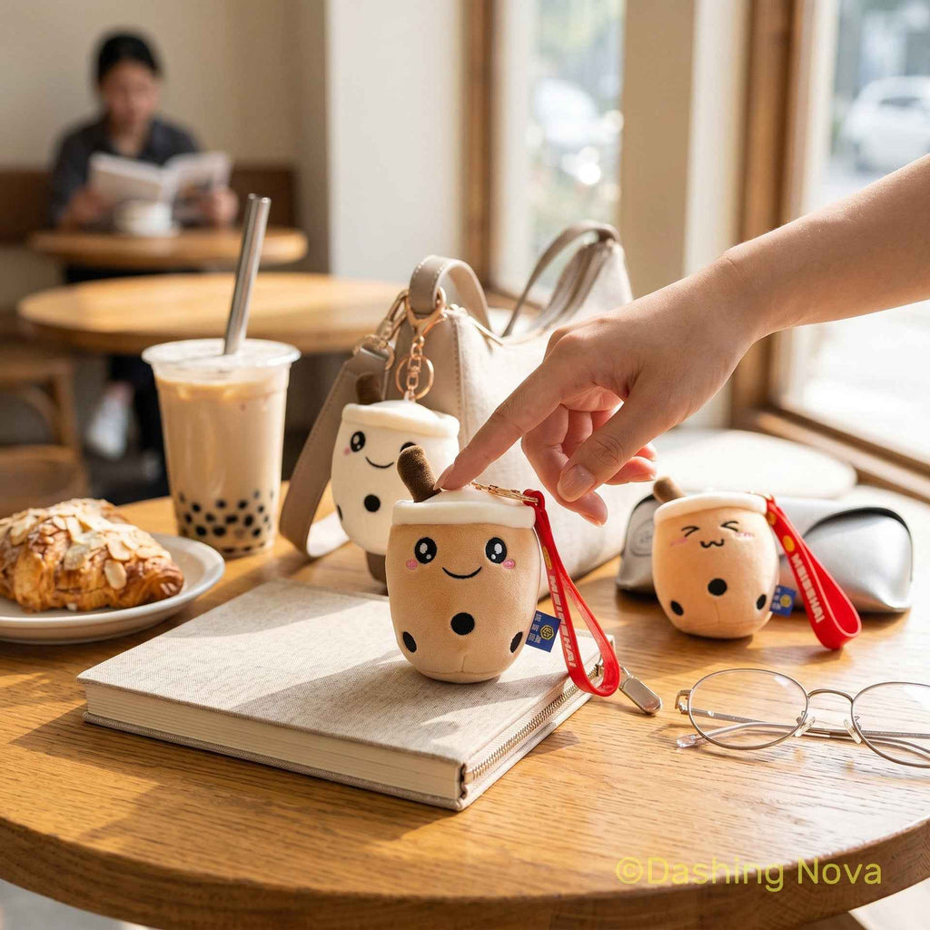 Boba Keychain 3-Pack — product photo 8 of 11