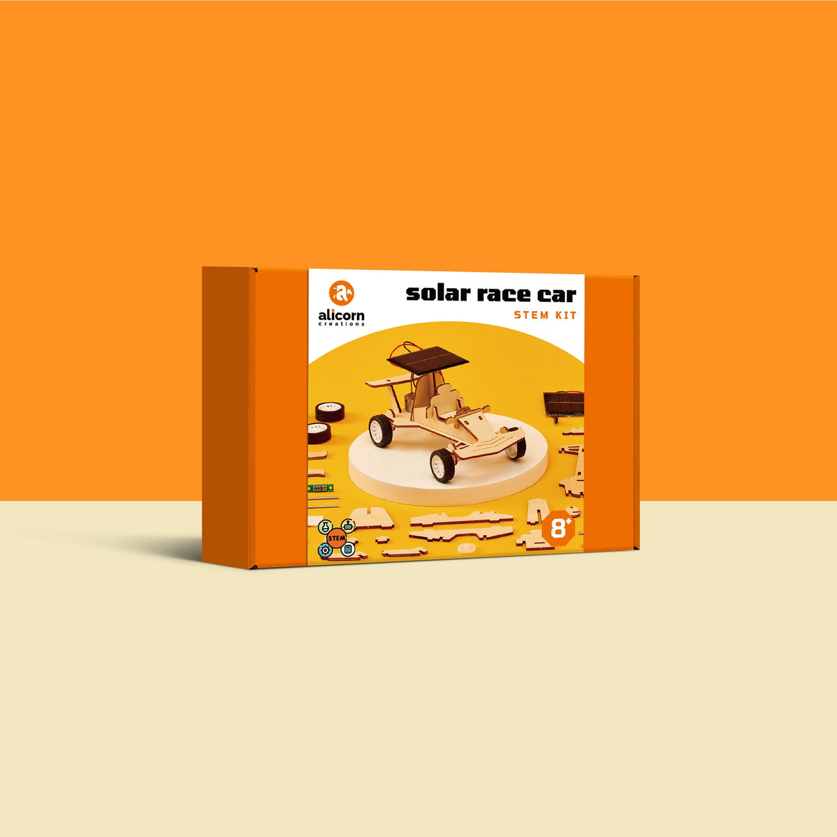 Solar Race Car DIY Kit, Educational STEM Toy - Pipkin & Puddle: Dreamland