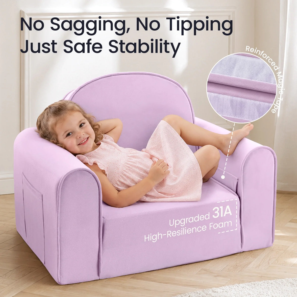 Tiny Land GentleSnug Kids Sofa Chair — product image 17 of 33