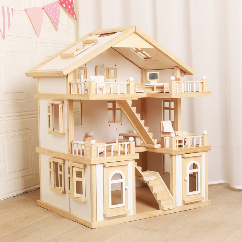 Storybook Wooden Dollhouse - Pipkin & Puddle: Dreamland
