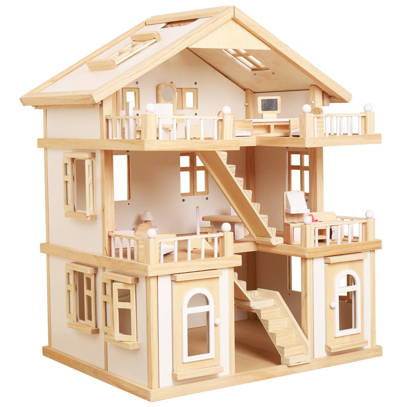 Storybook Wooden Dollhouse - Pipkin & Puddle: Dreamland