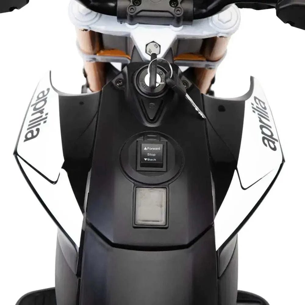 TOBBI 12V Electric Aprilia Licensed Kids Ride-On Motorcycle — product photo 8 of 9