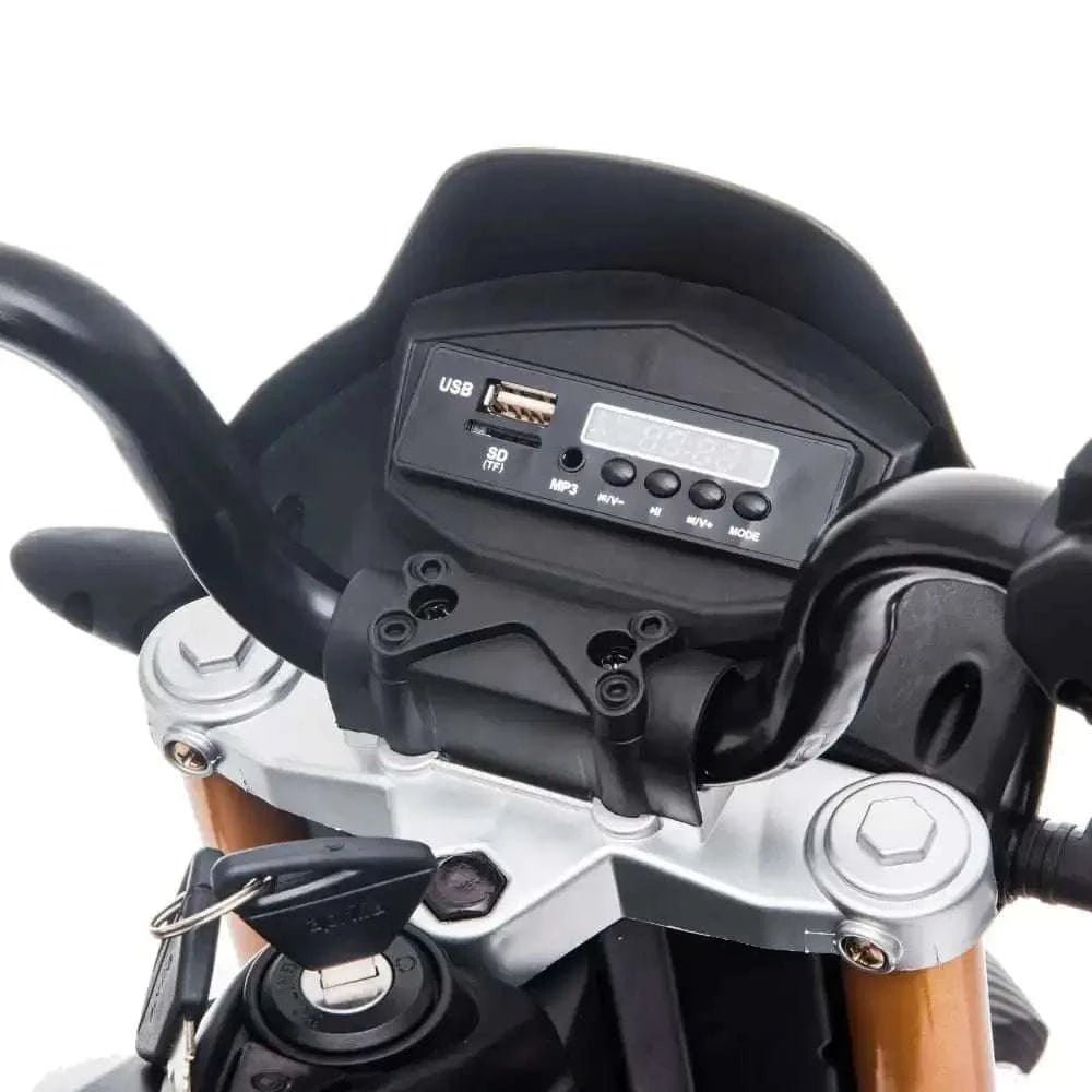 TOBBI 12V Electric Aprilia Licensed Kids Ride-On Motorcycle — product photo 9 of 9