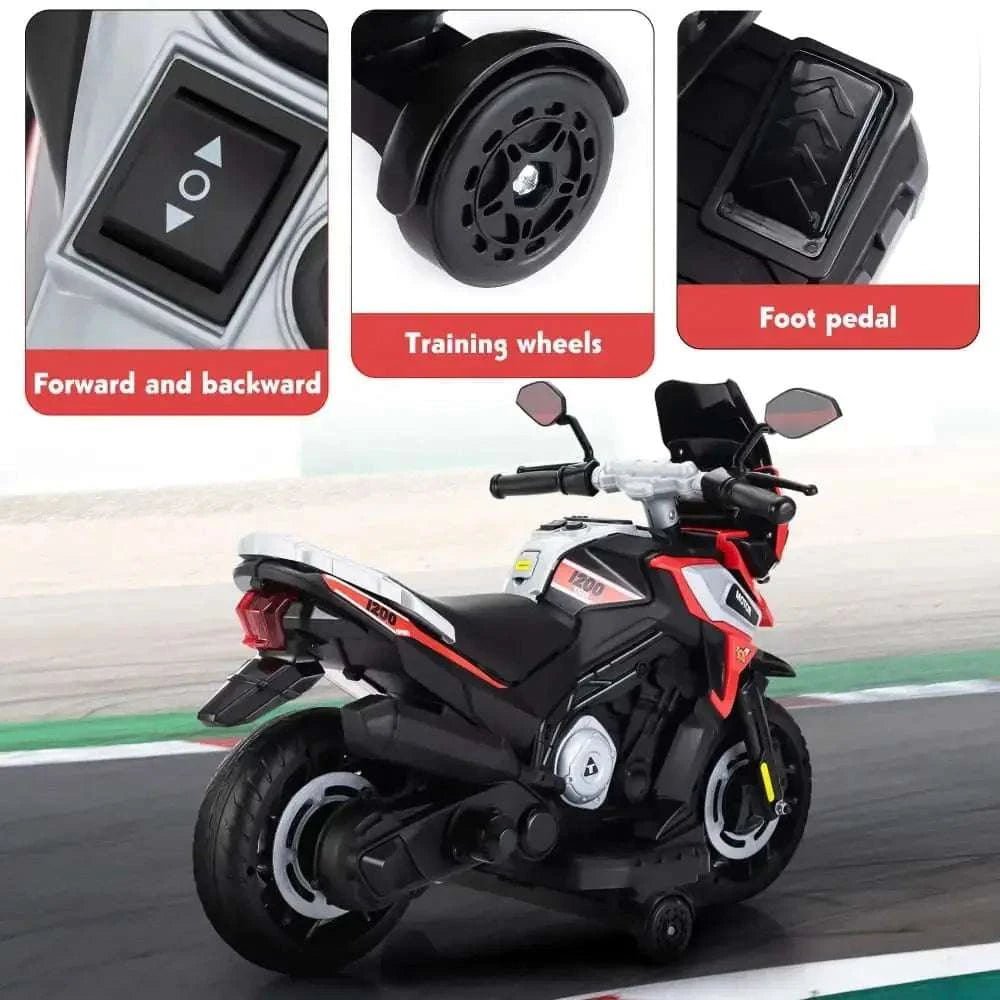 TOBBI 12V Electric Kids Off-Road Motorcycle - Maven Couture IncElectric Riding Vehicles