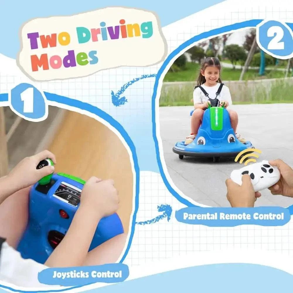 TOBBI 12V Electric Kids Ride-on Bumper Car - Maven Couture IncElectric Riding Vehicles