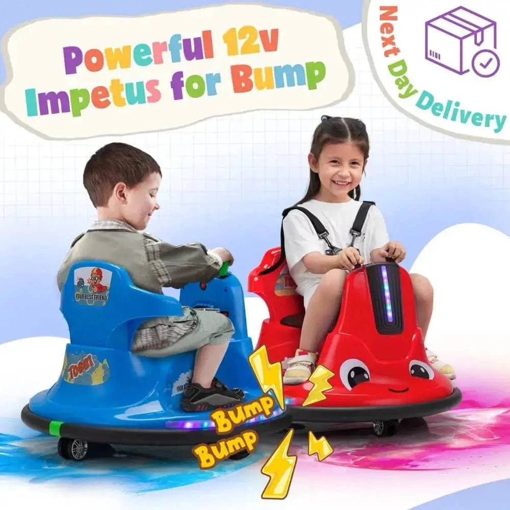 TOBBI 12V Electric Kids Ride-on Bumper Car - Maven Couture IncElectric Riding Vehicles