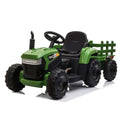 TOBBI 12V Electric Kids Ride-On Tractor with Trailer — product photo 2 of 10