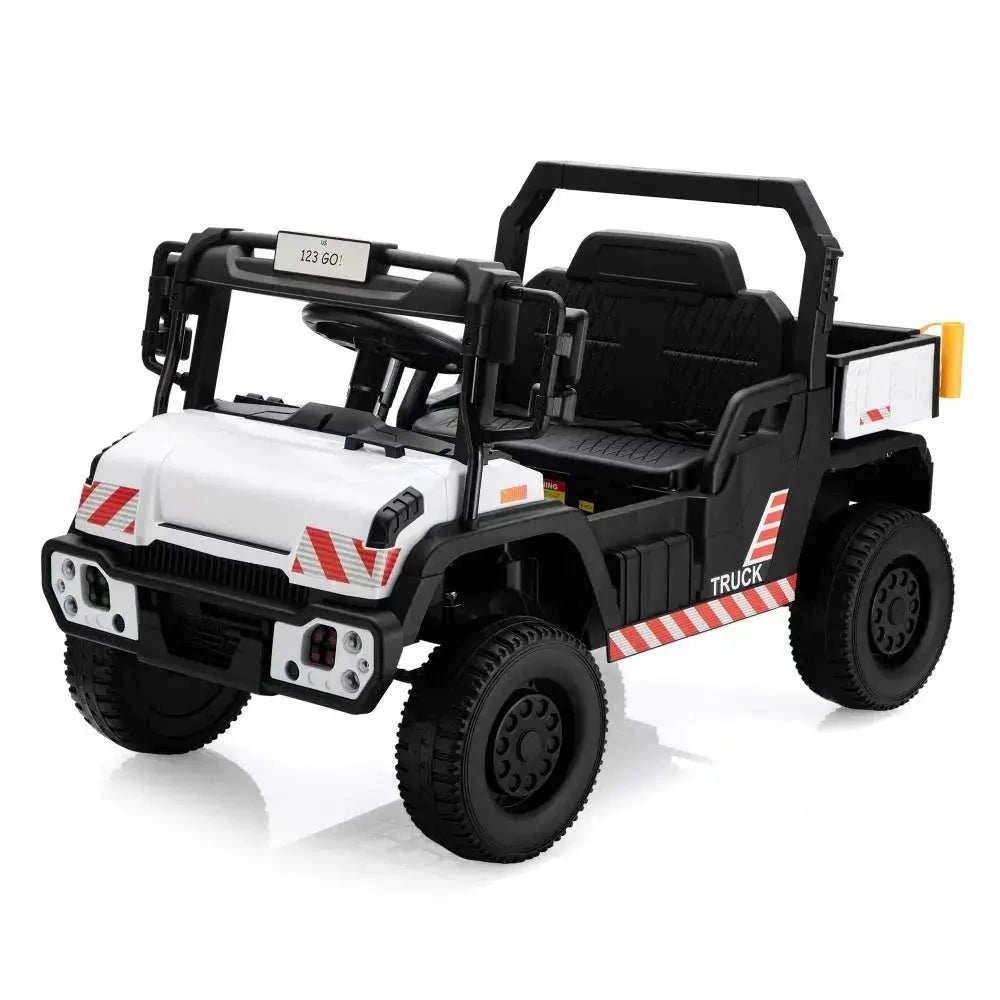 TOBBI 12V Kids Electric Dump Truck Ride-On Car — product photo 8 of 8