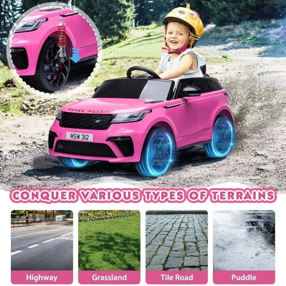 TOBBI 12V Licensed Land Rover Electric Kids Ride On Car - Maven Couture IncElectric Riding Vehicles