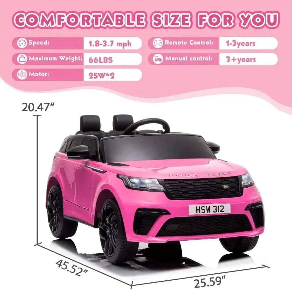 TOBBI 12V Licensed Land Rover Electric Kids Ride On Car - Maven Couture IncElectric Riding Vehicles
