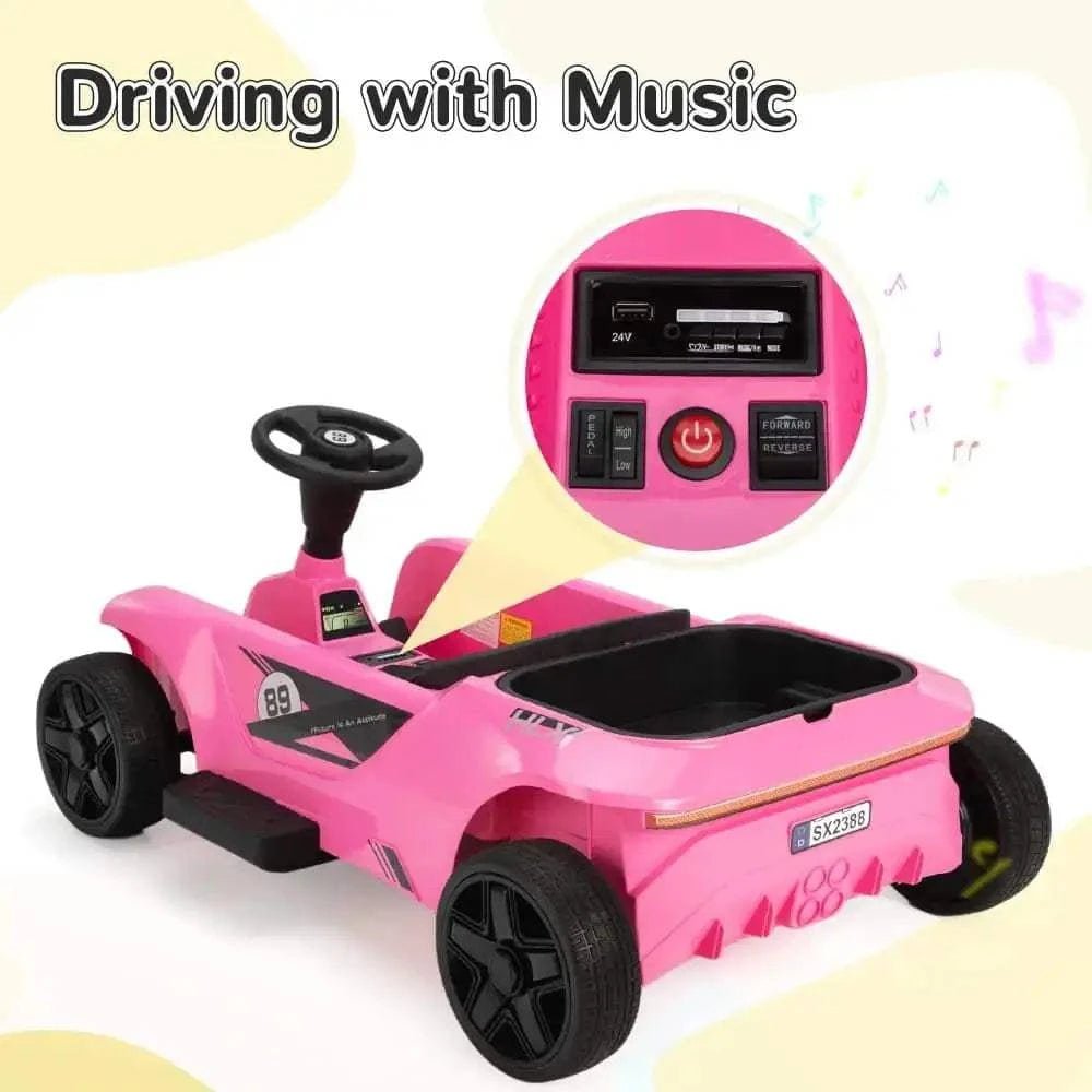 TOBBI 24V Electric 2-Seater Family Ride-On Car — product photo 7 of 8