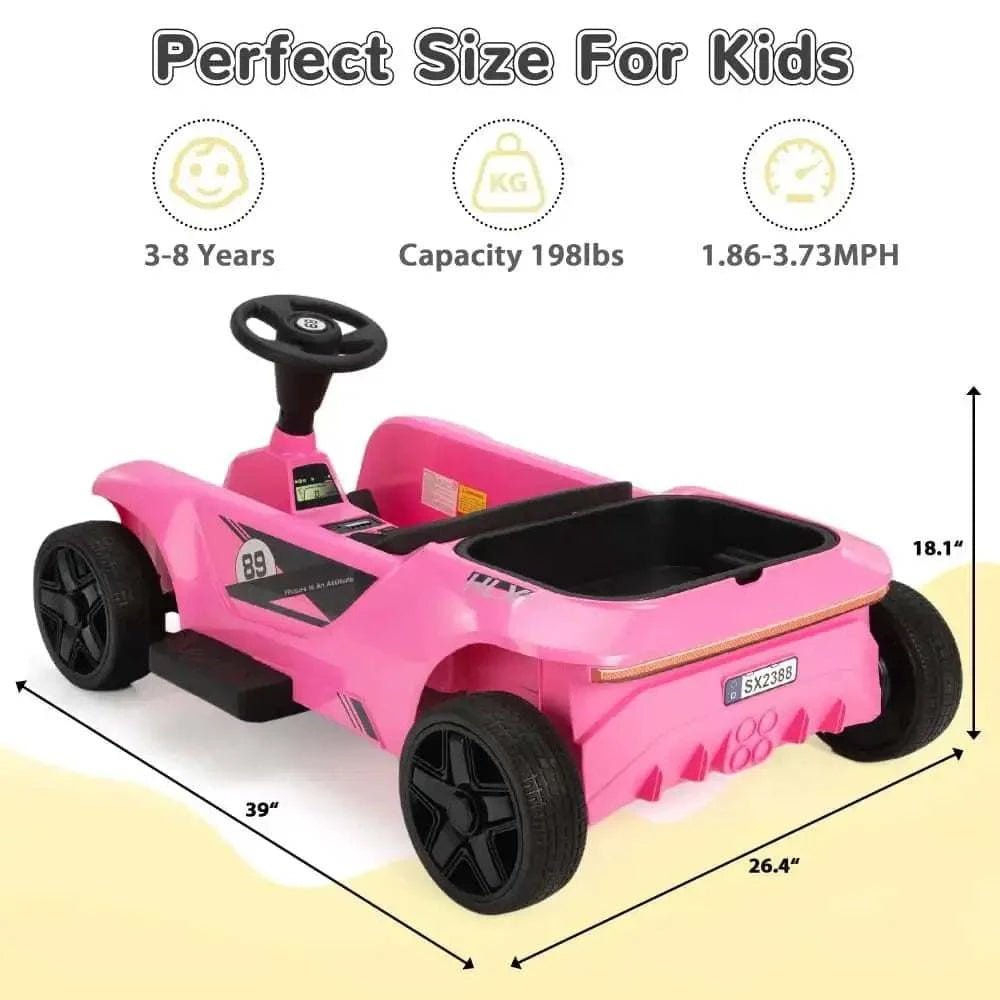 TOBBI 24V Electric 2-Seater Family Ride-On Car — product photo 4 of 8