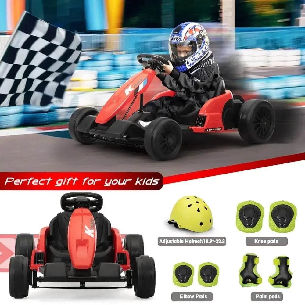 TOBBI 24V Electric Kids Drift Go Kart — product photo 3 of 10