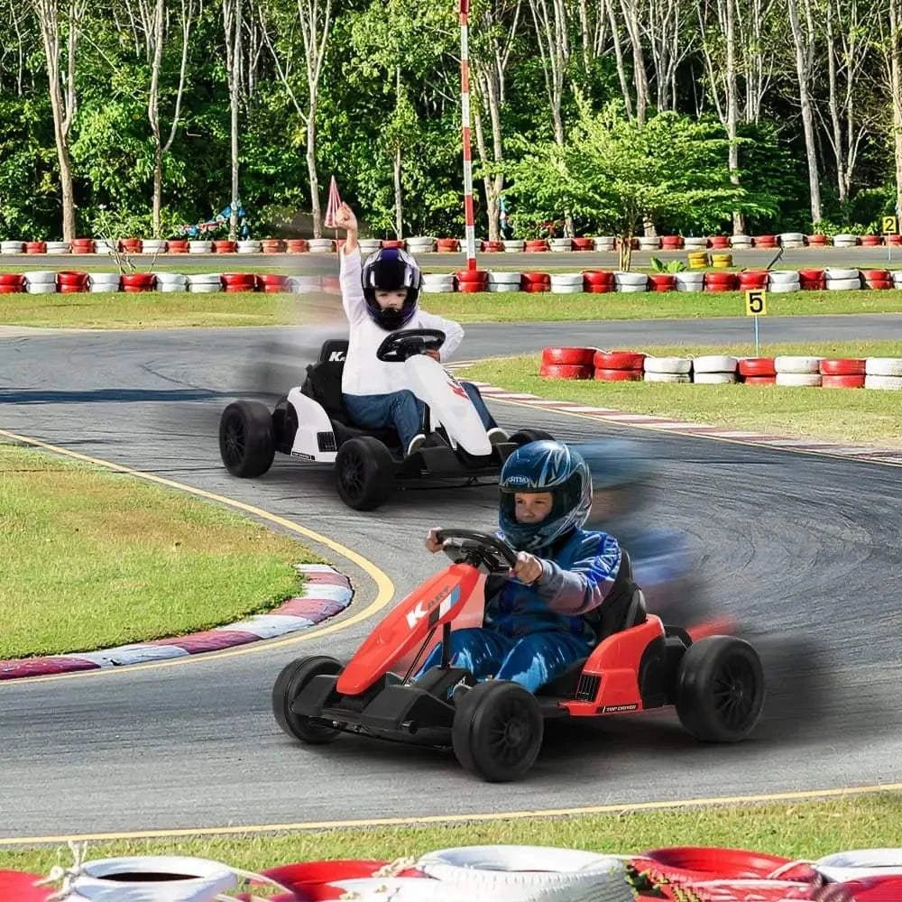 TOBBI 24V Electric Kids Drift Go Kart — product photo 1 of 10