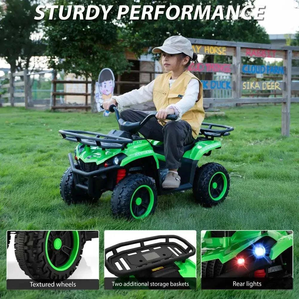 TOBBI 24V Electric Kids Ride-on ATV Quad - Maven Couture IncElectric Riding Vehicles