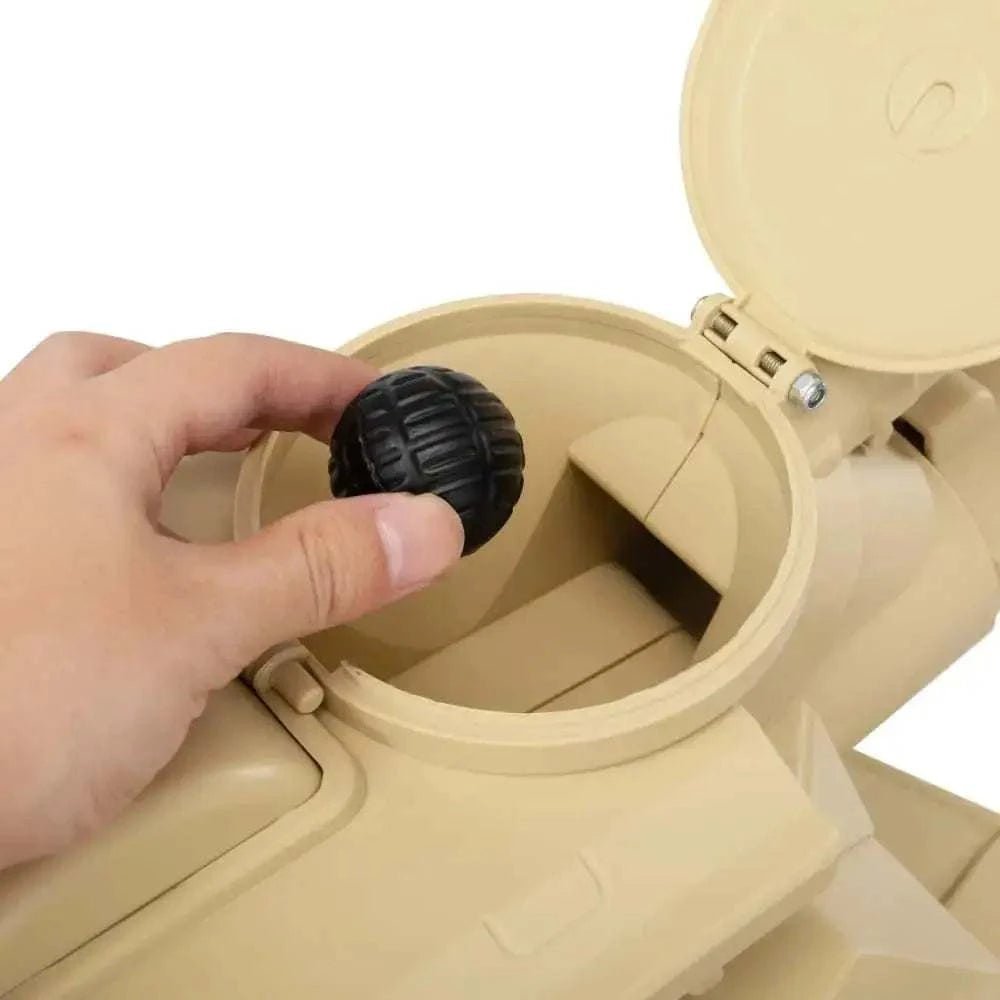 TOBBI 24V Electric Kids Ride-On Tank Car — product photo 7 of 8