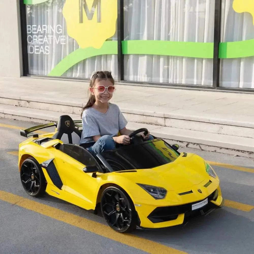 TOBBI 24V Licensed Lamborghini SVJ 2-Seater Electric Kids Ride On Drift Car - Maven Couture IncElectric Riding Vehicles