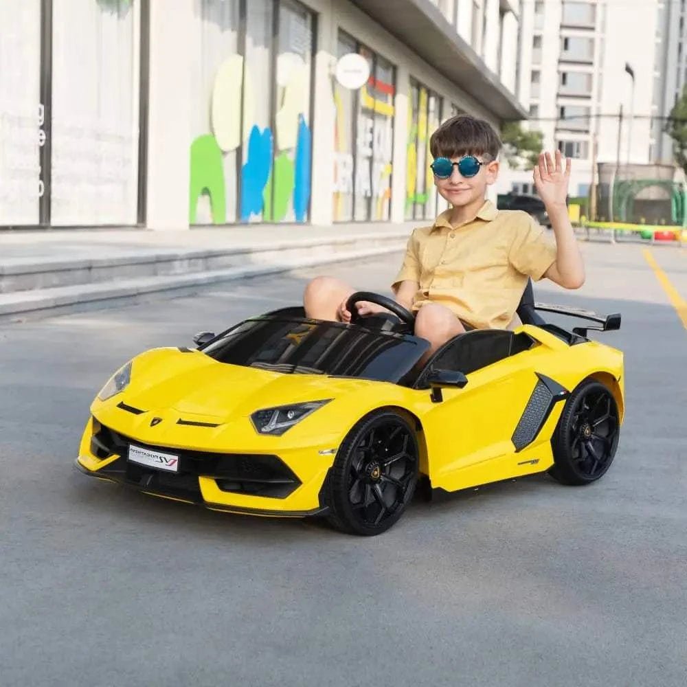 TOBBI 24V Licensed Lamborghini SVJ 2-Seater Electric Kids Ride On Drift Car - Maven Couture IncElectric Riding Vehicles