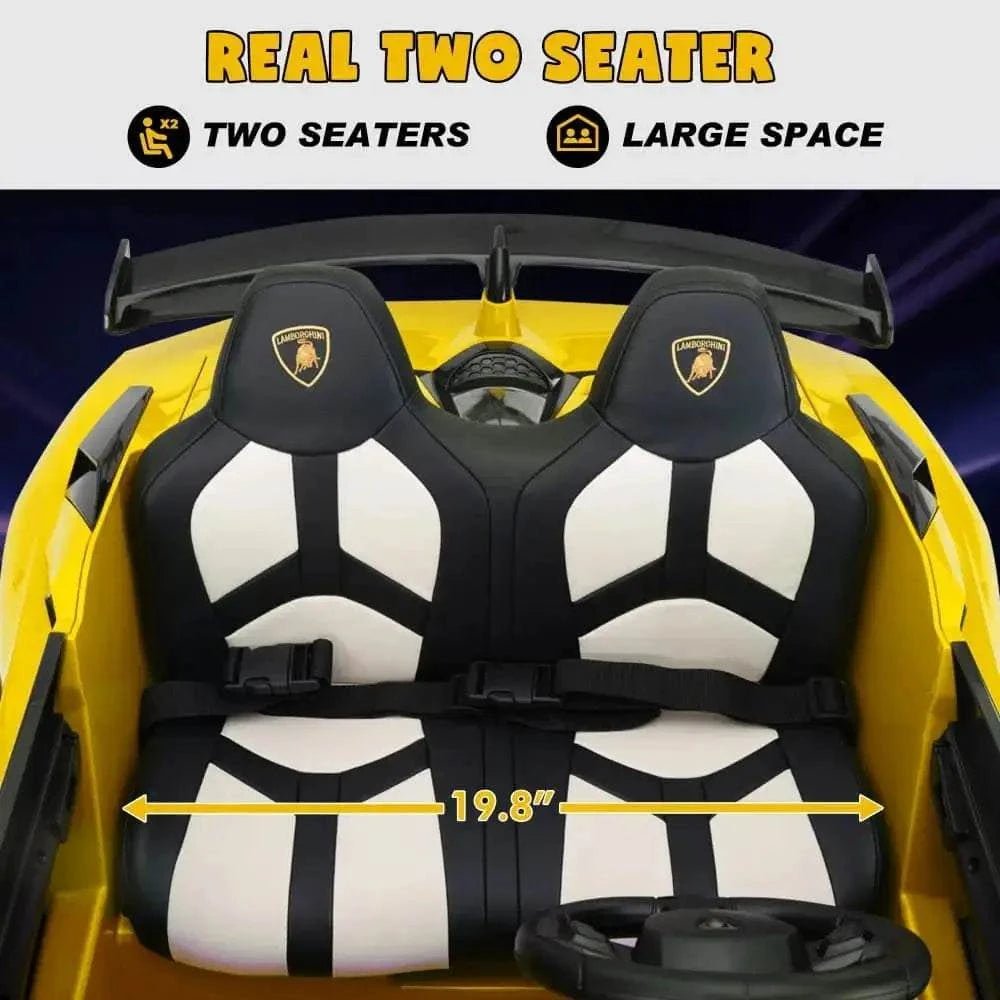 TOBBI 24V Licensed Lamborghini SVJ 2-Seater Electric Kids Ride On Drift Car - Maven Couture IncElectric Riding Vehicles
