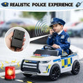 TOBBI 6V Electric Kids Ride-On Police Car — product photo 1 of 8