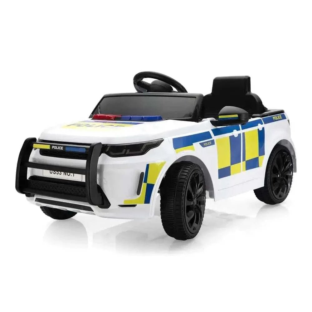 TOBBI 6V Electric Kids Ride-On Police Car — product photo 2 of 8