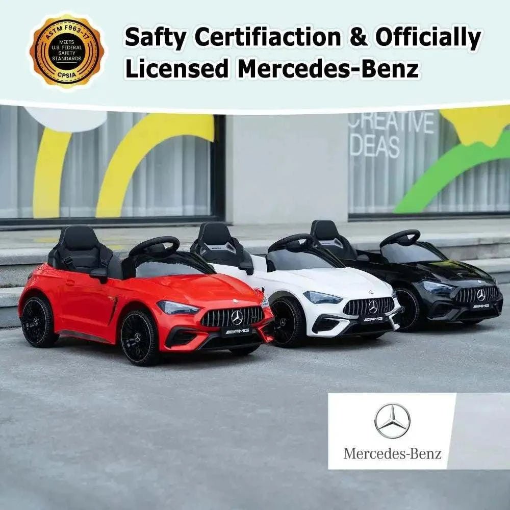 TOBBI 6V Licensed Mercedes-Benz AMG CLE53 Electric Kids Ride-On Car - Maven Couture IncElectric Riding Vehicles