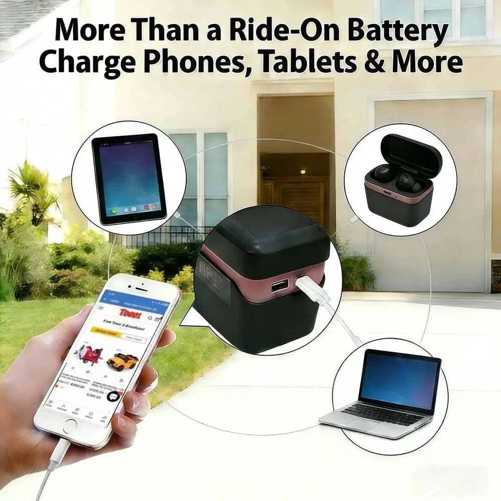 TOBBI DIY Lithium Battery Replacement for 12V Kids Ride-On Cars – 12.5Ah Long Playtime Upgrade — product photo 4 of 10