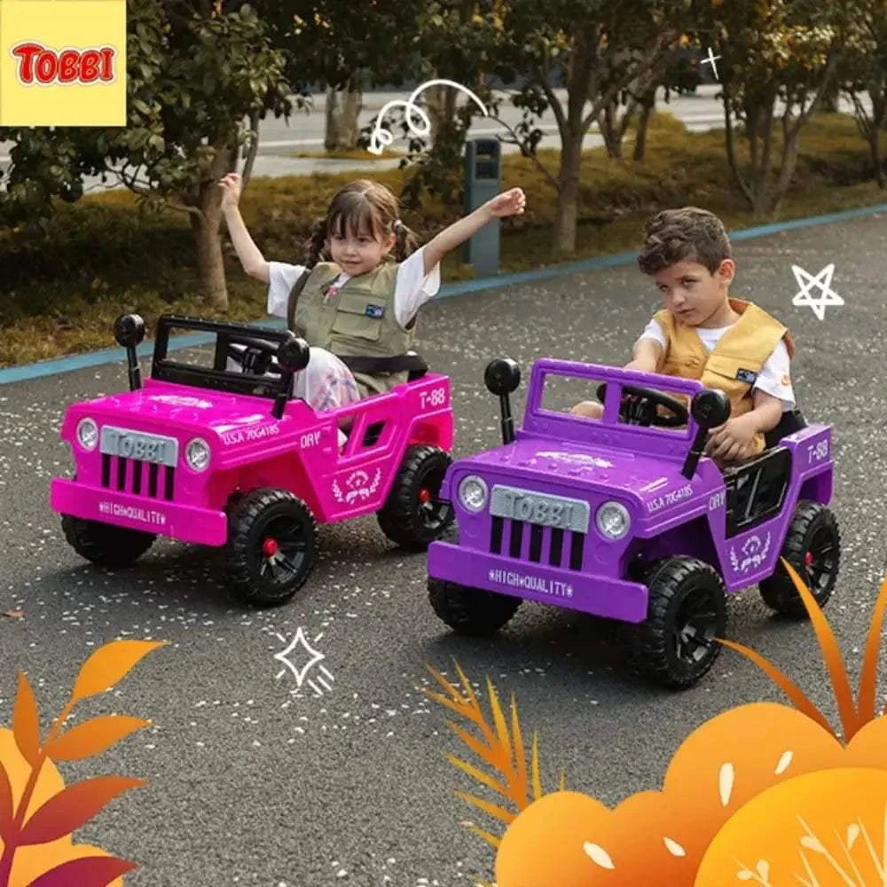 TOBBI Electric 12V Kids Ride On Truck — product photo 3 of 7
