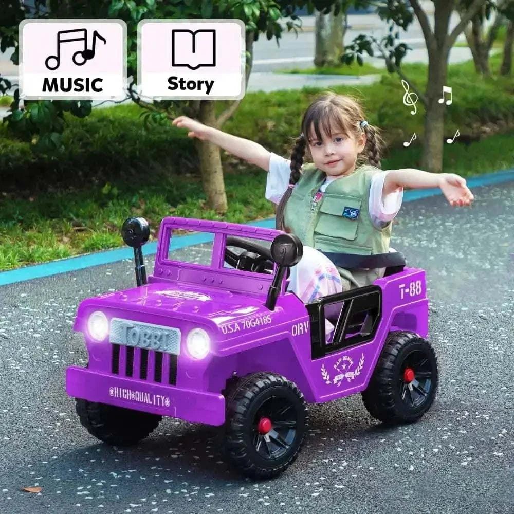 TOBBI Electric 12V Kids Ride On Truck — product photo 1 of 7