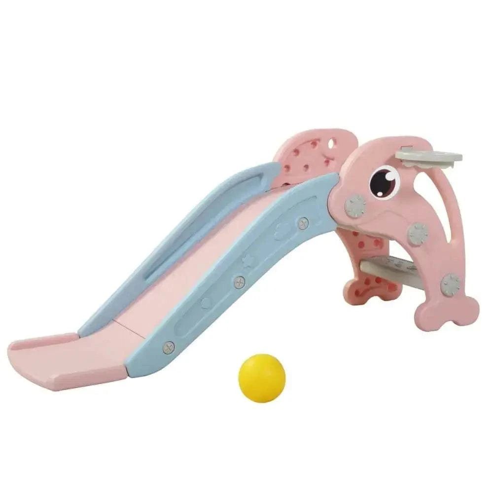 TOBBI & NYEEKOY 3-in-1 Dolphin-Themed Toddler Slide Set — product photo 2 of 9