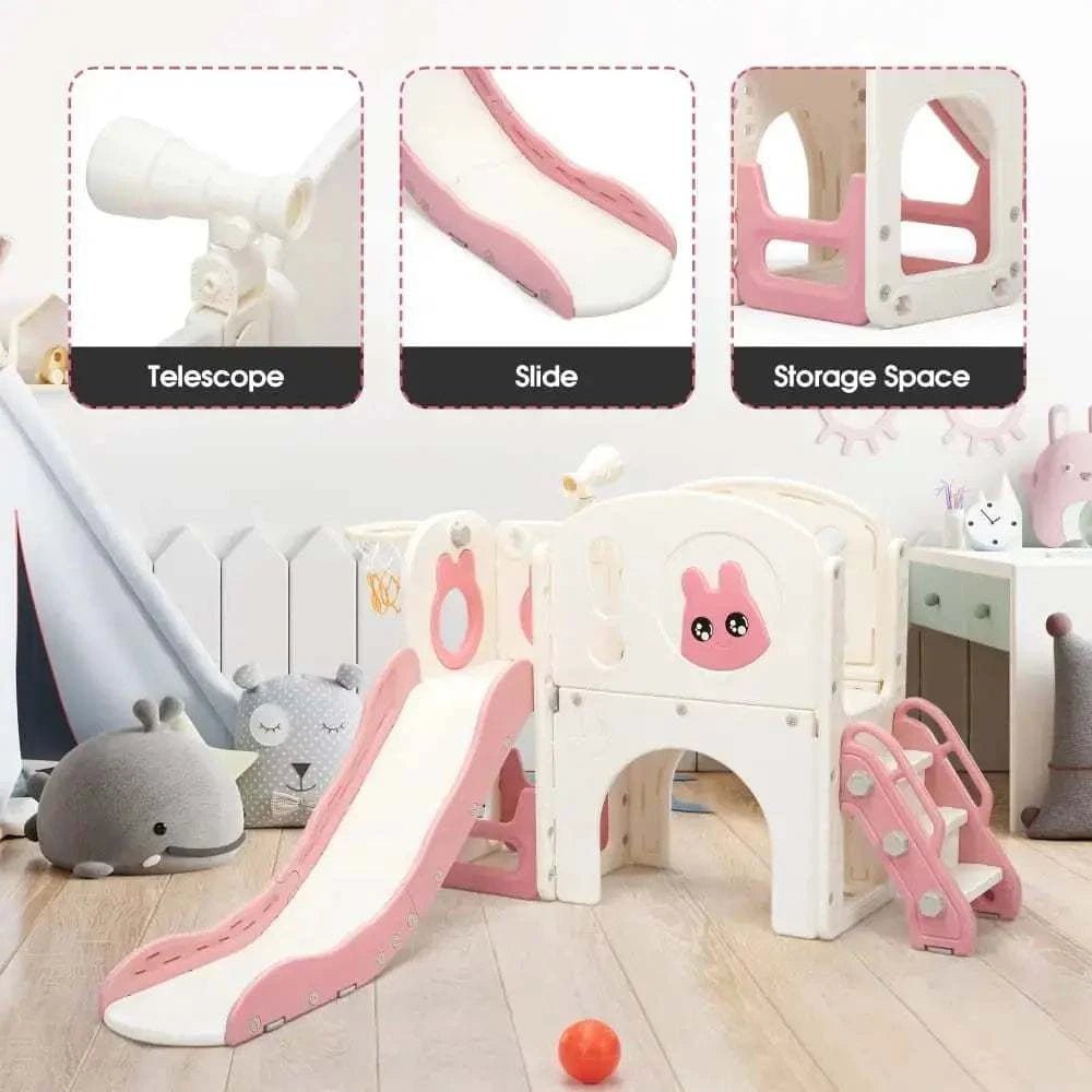 TOBBI & NYEEKOY 8-in-1 Toddler Slide Climber Set — product photo 4 of 7