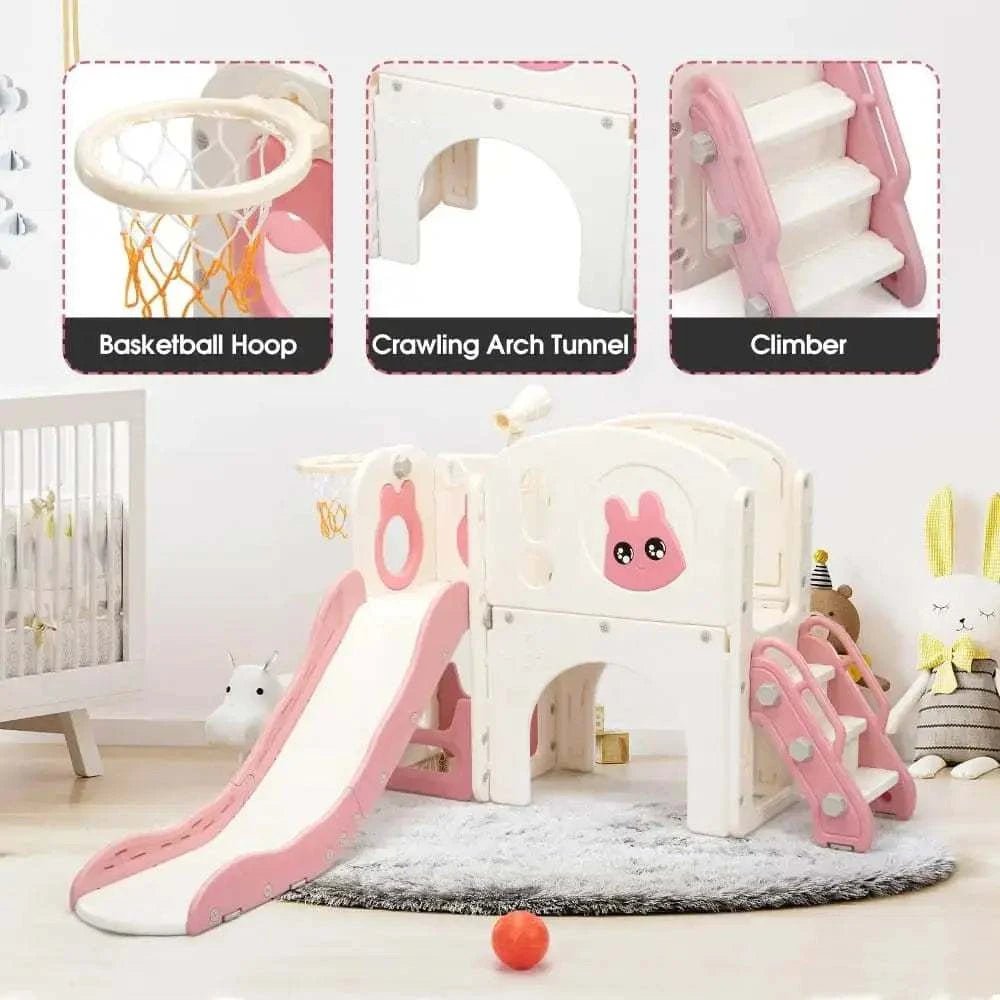 TOBBI & NYEEKOY 8-in-1 Toddler Slide Climber Set — product photo 5 of 7