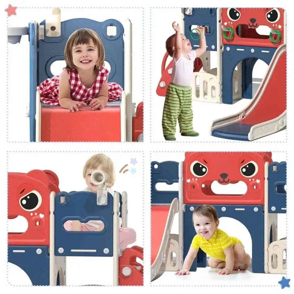 TOBBI & NYEEKOY 9-in-1 Large Indoor Outdoor Slide Set - Maven Couture IncSlides