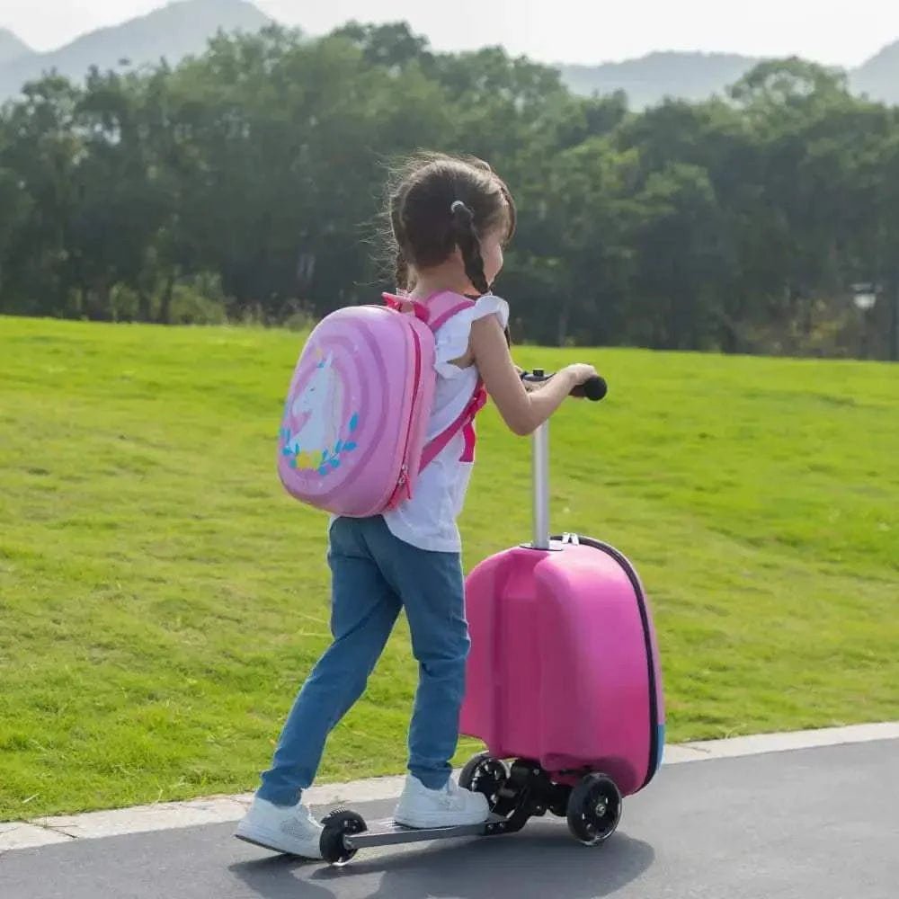 TOBBI & VLIVE Kids Scooter Suitcase 2-Piece Set — product photo 4 of 5