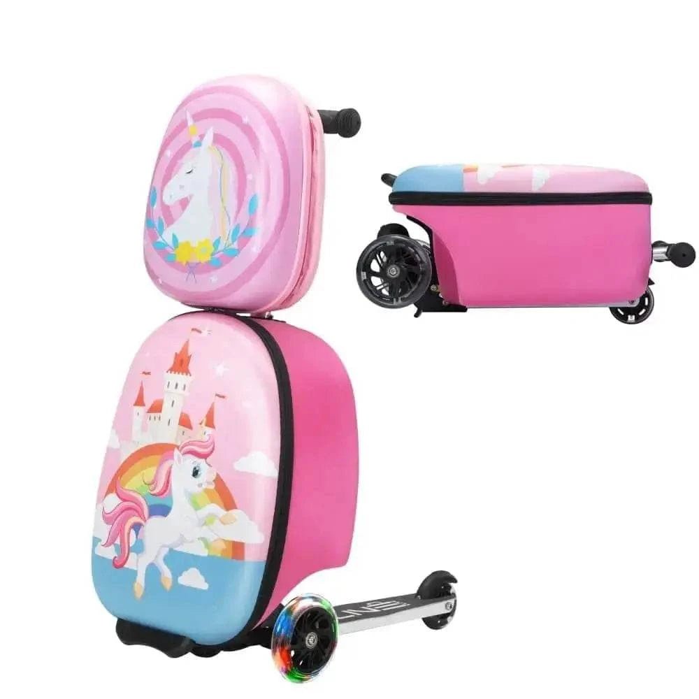 TOBBI & VLIVE Kids Scooter Suitcase 2-Piece Set — product photo 2 of 5