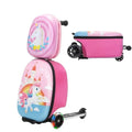 TOBBI & VLIVE Kids Scooter Suitcase 2-Piece Set — product photo 2 of 5