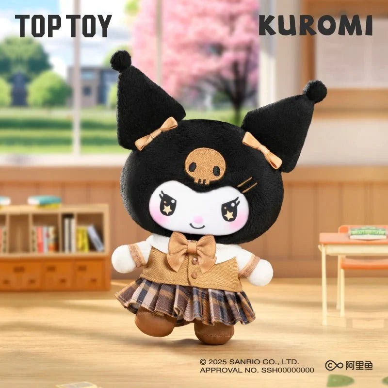 Kuromi School Life Plush Keychain Blind Box